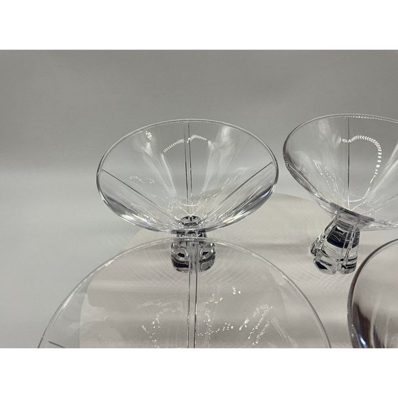 Mikasa Havana Collection Martini Glasses Lead Crystal Made in Germany - Picture 9 of 16